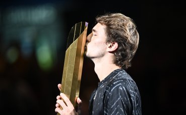 Александър Зверев спечели титлата от турнира по тенис на твърди