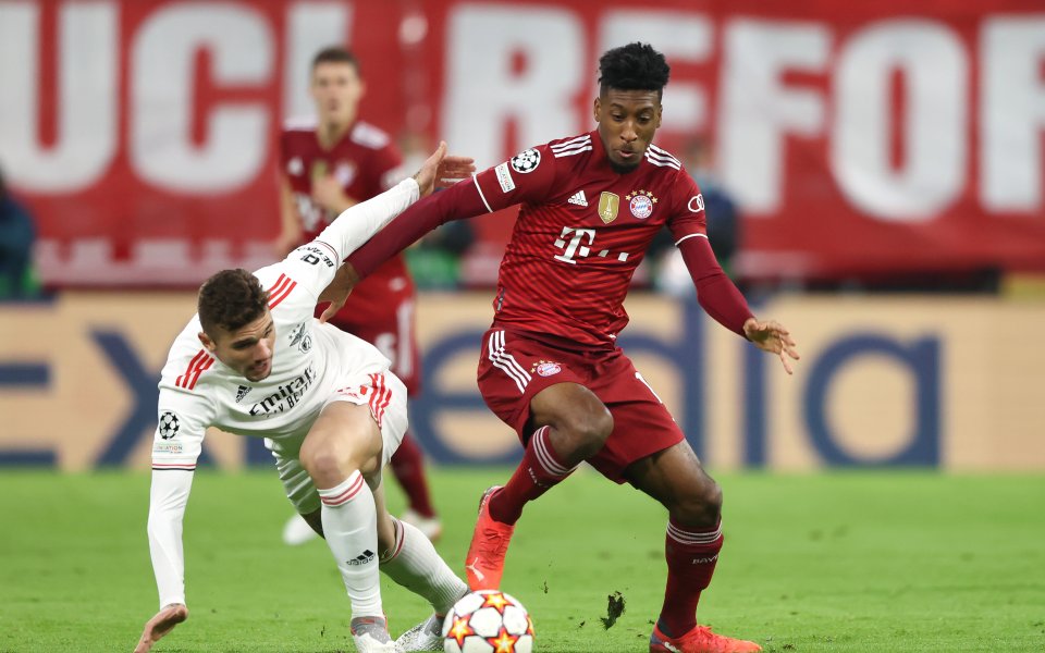 Байерн Мюнхен приема Бенфика на своя "Алианц Арена" в мач