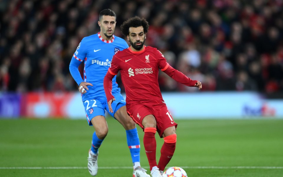 Ливърпул и Атлетико Мадрид играят при 2:0 в мач от
