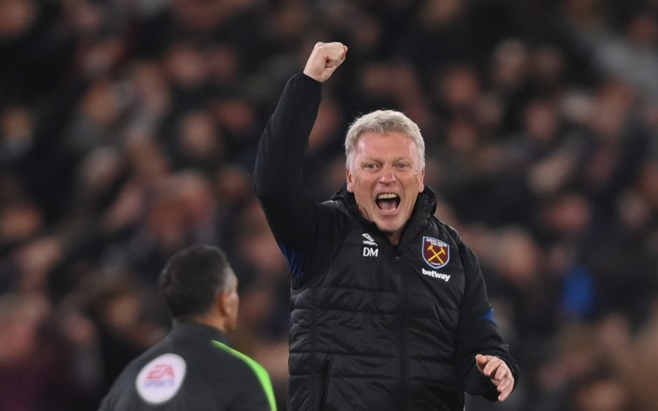 Мениджърът на Уест Хем Дейвид Мойс трябваше да чака 11