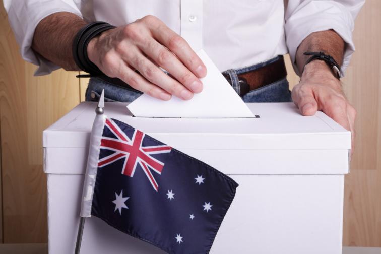 Австралия гласуване избори референдум