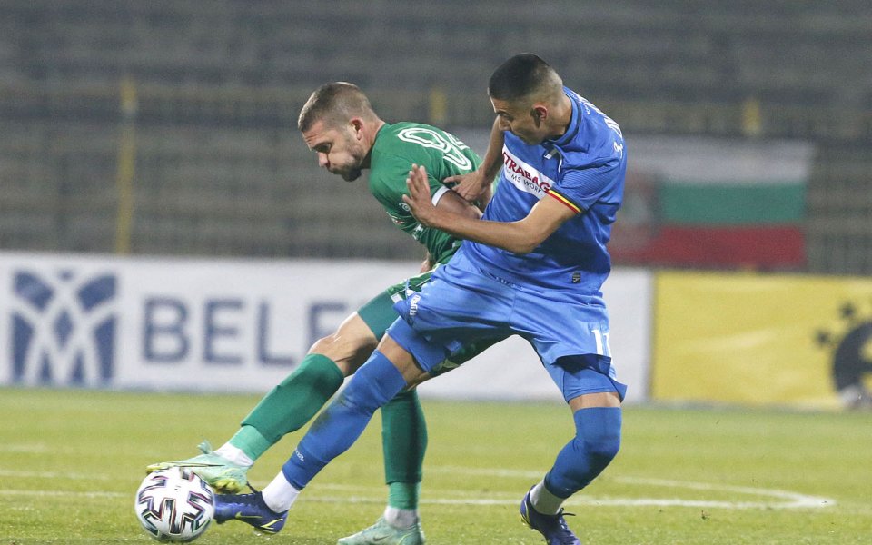Отборите на Левски и Ботев Враца завършиха при резултат 0:0