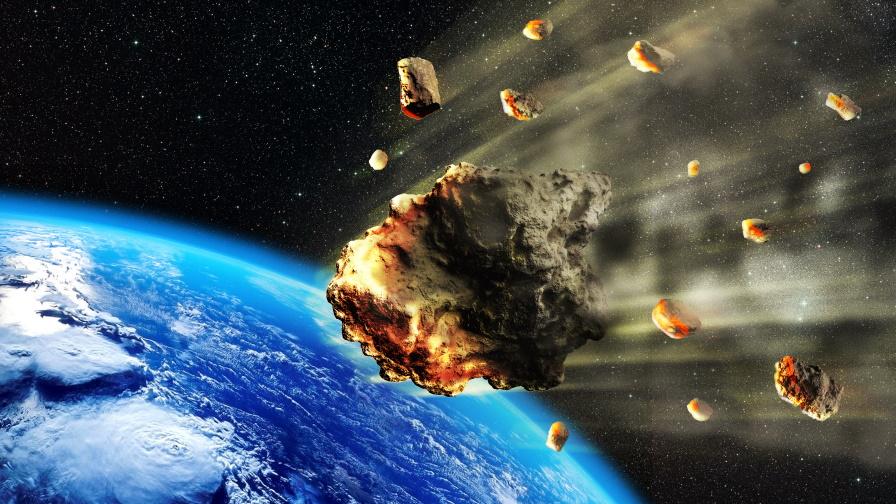 <p>Какво ни очаква, ако гигантски астероид удари Земята</p>