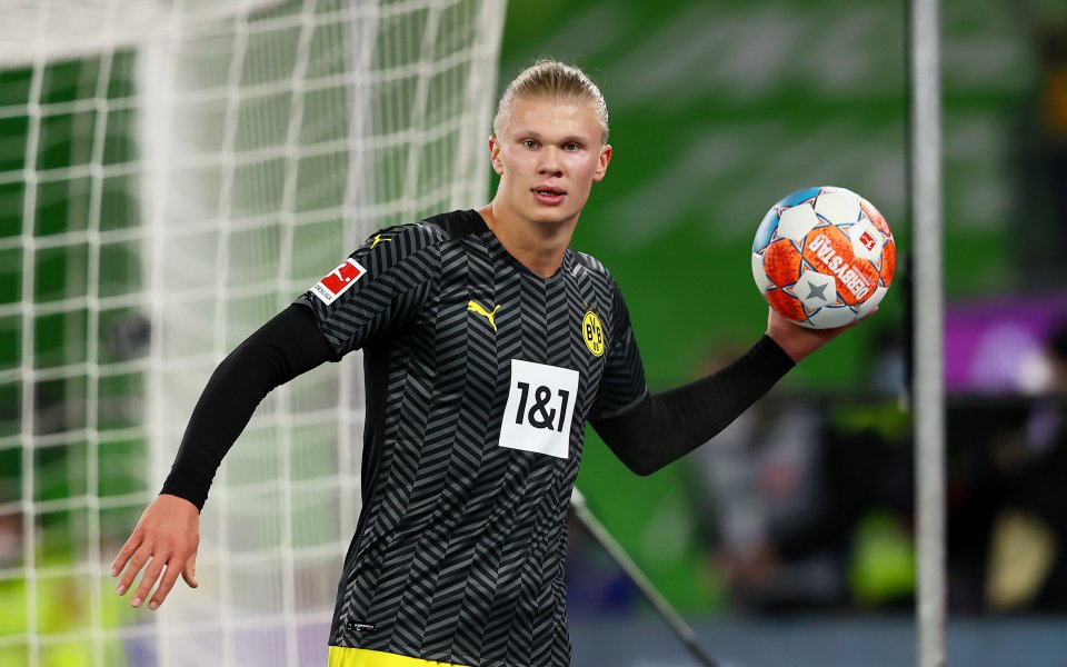 Голмайсторът на Борусия Дортмунд &ndash; Ерлинг Халанд, трябва да стартира
