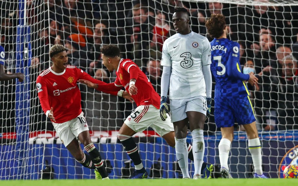 Челси и Манчестър Юнайтед играят при резултат 0:1 в дербито