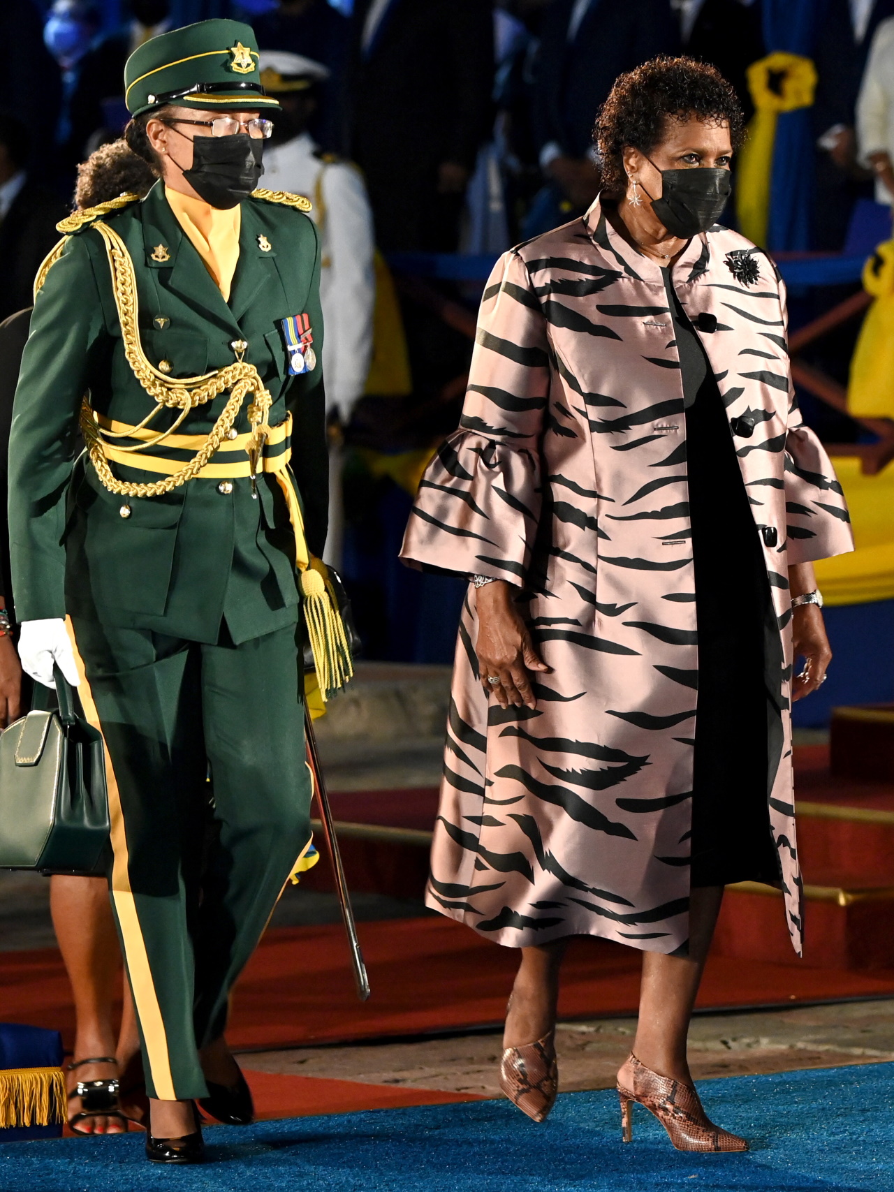 <p>Президентът на Барбадос Сандра Мейсън</p>