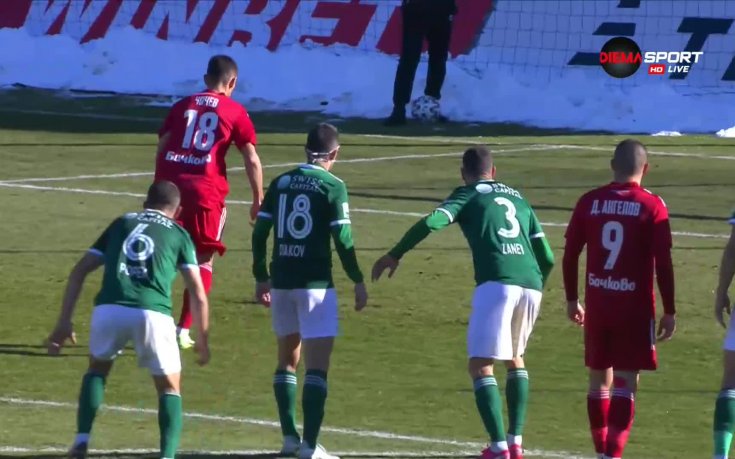 ЦСКА 1948 получи дузпа след ВАР, Чочев реализира