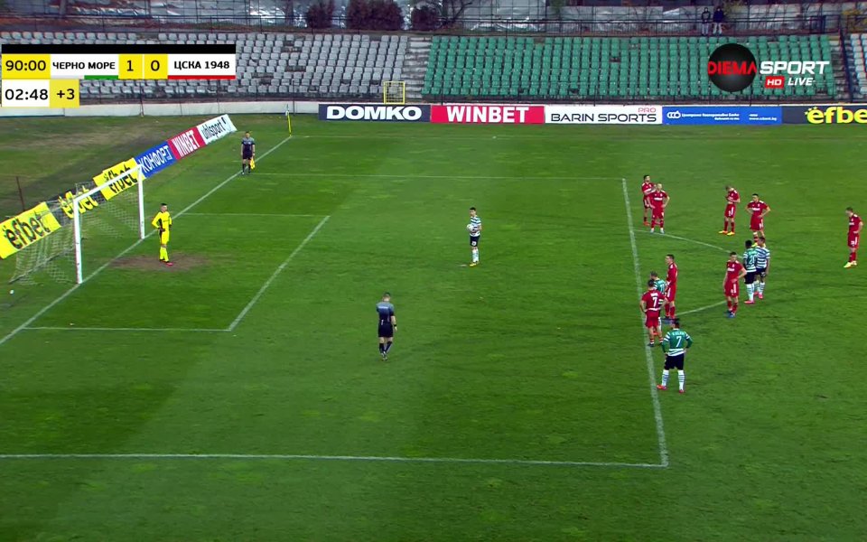 Дълбоко в подаването време Черно море получи страхотен шанс да