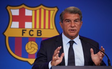 Президентът на Барселона Жоан Лапорта е имал среща с агента