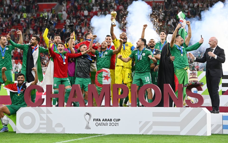 Отборът на Алжир спечели Арабската купа в Катар, след като