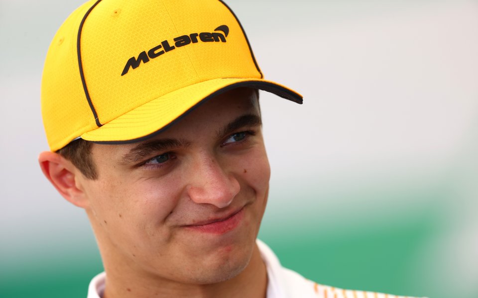 Звездата на Макларън Ландо Норис се изказва много ласкаво за