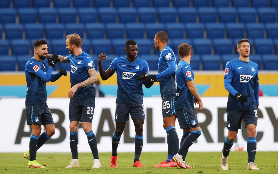 Хофенхайм победи Аугсбург с 3:1 в мач от 18-ия кръг