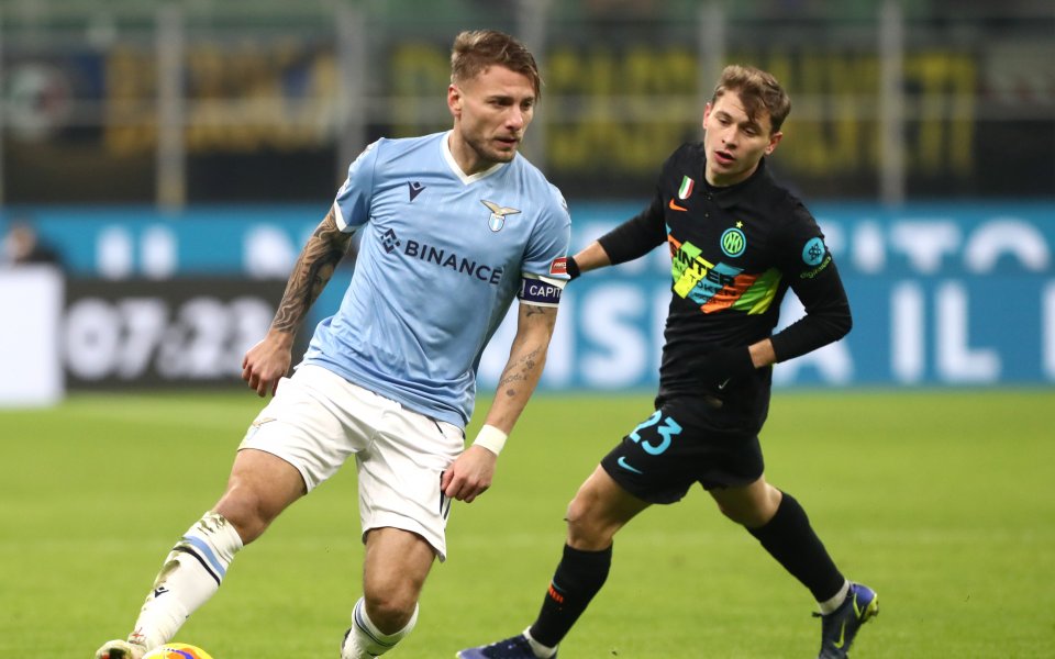 Италианският шампион Интер води с 0:0 срещу тима на Лацио