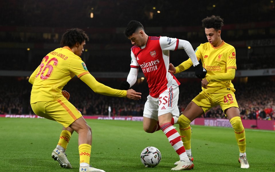 Отборите на Арсенал и Ливърпул се срещат за втори път