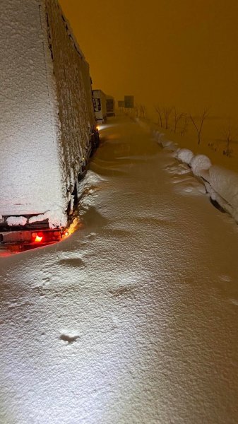 Марица снежна блокада Истанбул1