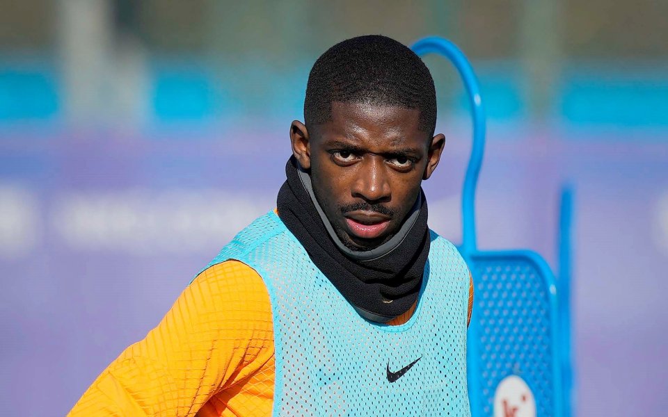 От Барселона отново са обявили пред крилото Усман Дембеле, че