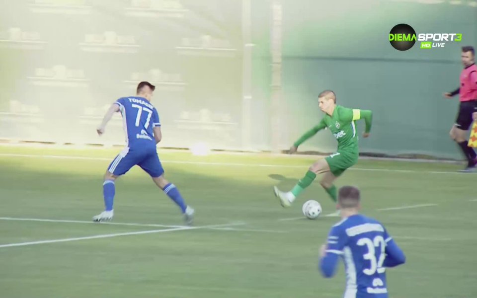Четири минути по-късно "орлите" удвоиха аванса си. Десподов проби отлично