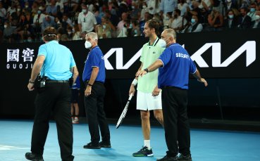 Финалът на Откритото първенство на Австралия между Рафаел Надал и
