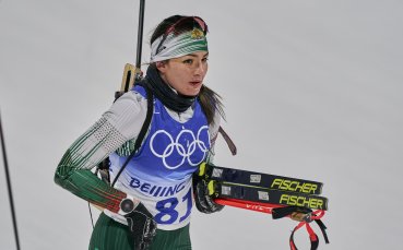 Мария Здравкова доволна от резултата си на биатлон на 15 км