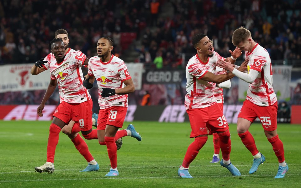 Отборът на РБ Лайпциг се настани в топ 4 на