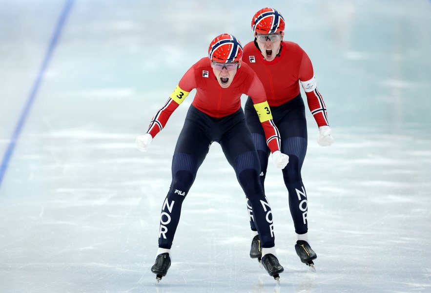 Норвегия бързо пързаляне с кънки за мъже1