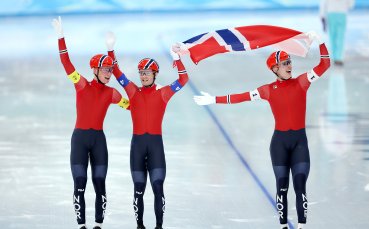 Норвегия защити олимпийската си титла в отборното преследване по бързо