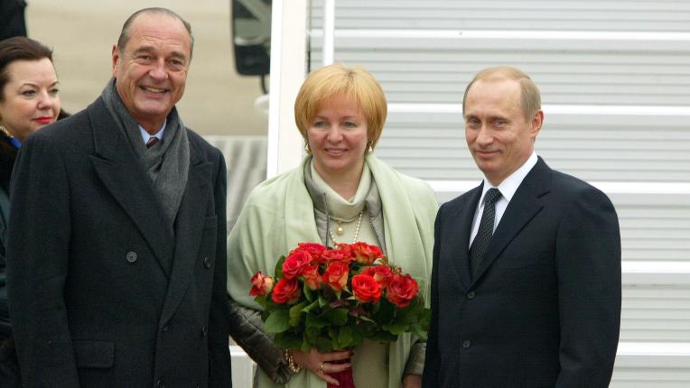 Людмила и Владимир Путин през годините