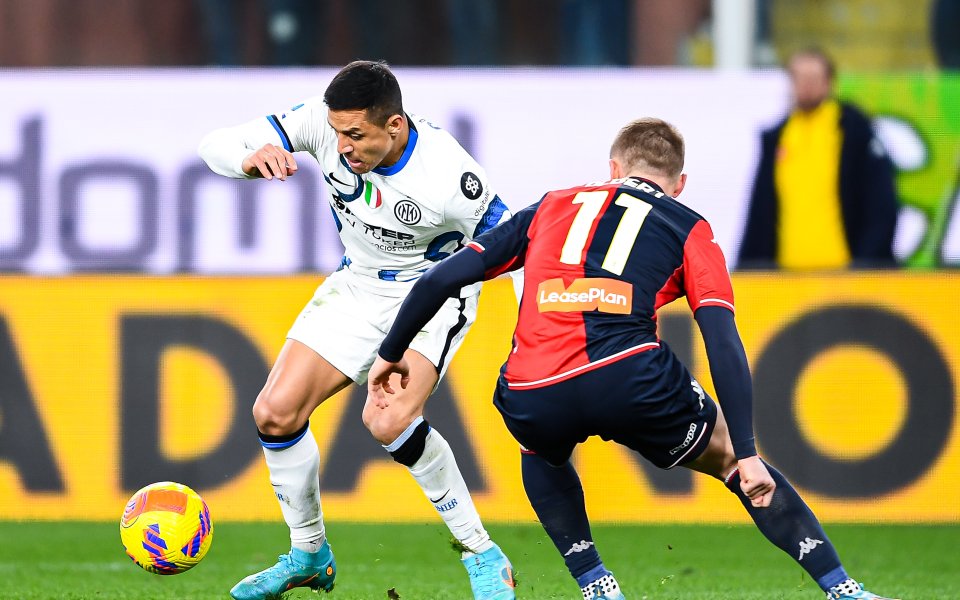 Отборите на Дженоа и Интер не успяха да се победят