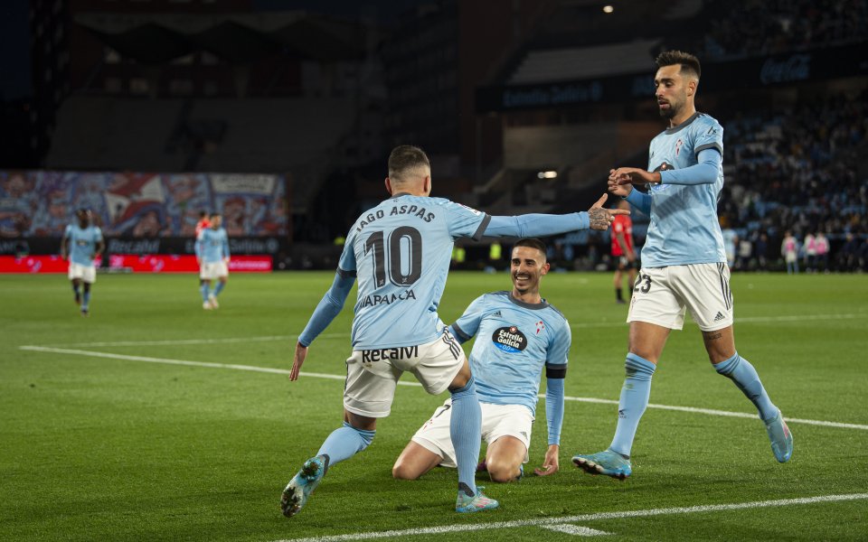 Селта Виго победи Майорка в среща от 27-ия кръг на