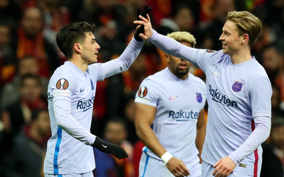 Отборите на Галатасарай и Барселона играят при в мач-реванш от