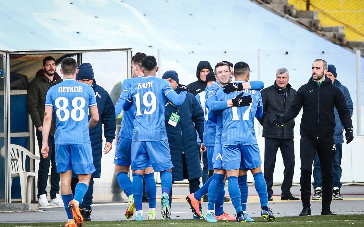 Левски - Локомотив София 1:0 /първо полувреме/
