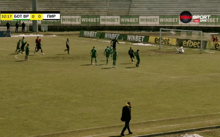 Ботев Враца - Пирин Благоевград 0:3 /репортаж/