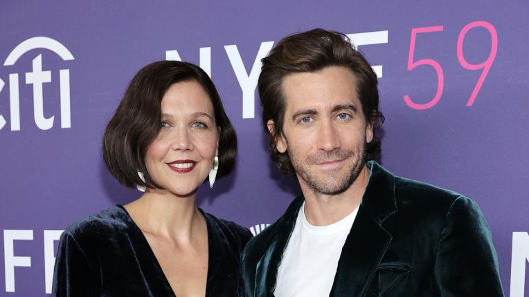  Джейк Джиленхол в зелено кадифе на Нюйоркския кино фестивал, 2021 година 