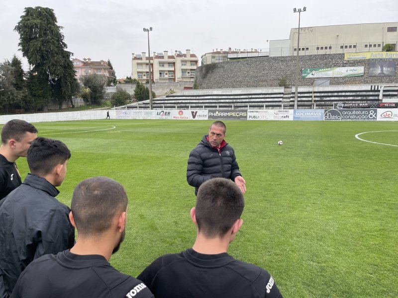 Тренировка на България U17 преди Португалия1