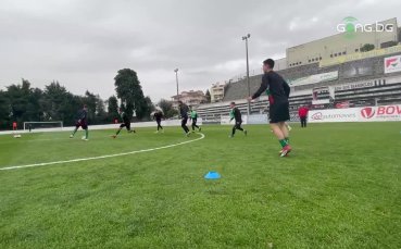 Последна тренировка на България U17 преди Португалия