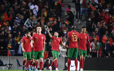 Португалия и Северна Македония играят при резултат 2 0 на Ещадио до Драгао