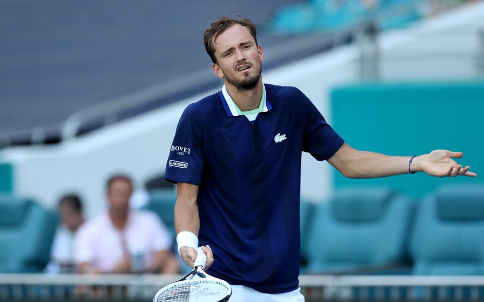 Даниил Медведев - Дженсън Бруксби 2:0 сета (7:5, 6:1) / ATP 1000, Маями, 1/8-финал, 30.03.2022 г.