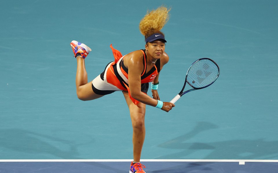 Наоми Осака - Даниел Колинс 2:0 сета (6:2, 6:1) / WTA 1000, Маями, 1/4-финал, 30.03.2022 г.