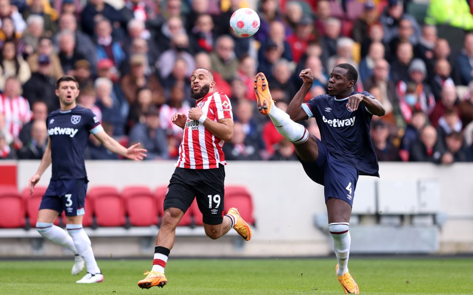 Брентфорд - Уест Хем 2:0 / Висша лига, 32-и кръг