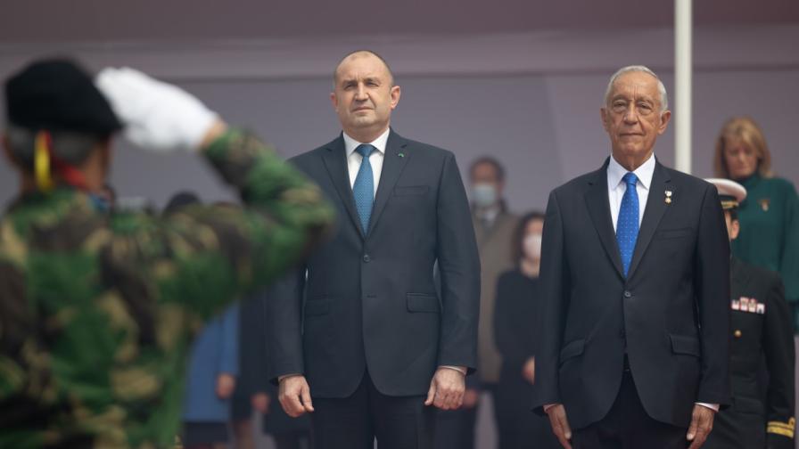 Президентът Румен Радев е на официално посещение в Португалия