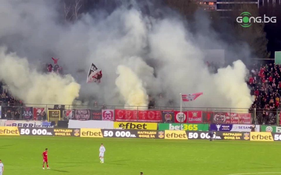 В 64-ата минута на полуфинала за Sesame Купа на България