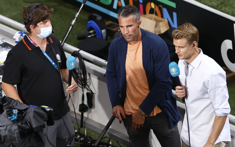 Бъдещият мениджър на Манчестър Юнайтед и настоящ такъв на Аякс