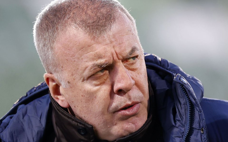 Мажоритарният собственик на Левски - Наско Сираков, говори пред медиите