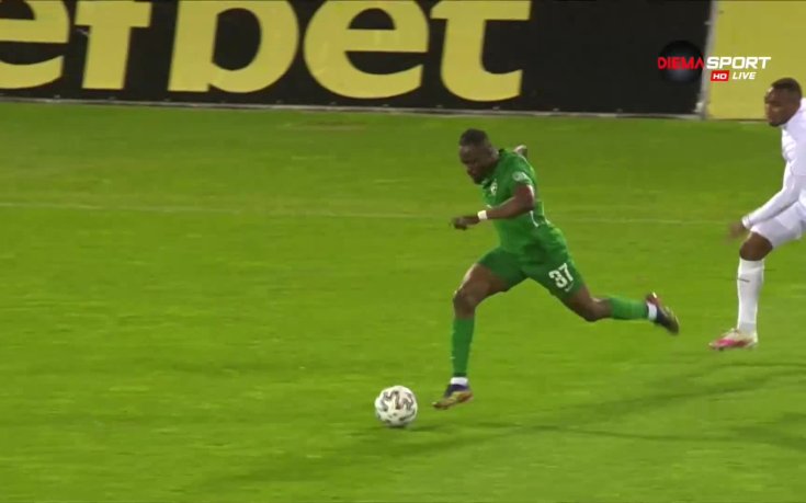 Лудогорец - Славия 3:0 /първо полувреме/