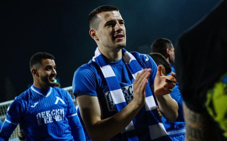 Марин Петков тренира с дубъла на Левски