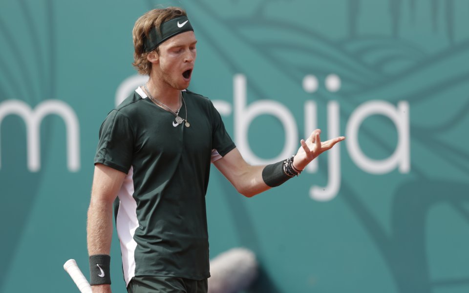 Поставеният под номер 2 в схемата Андрей Рубльов (Русия) спечели