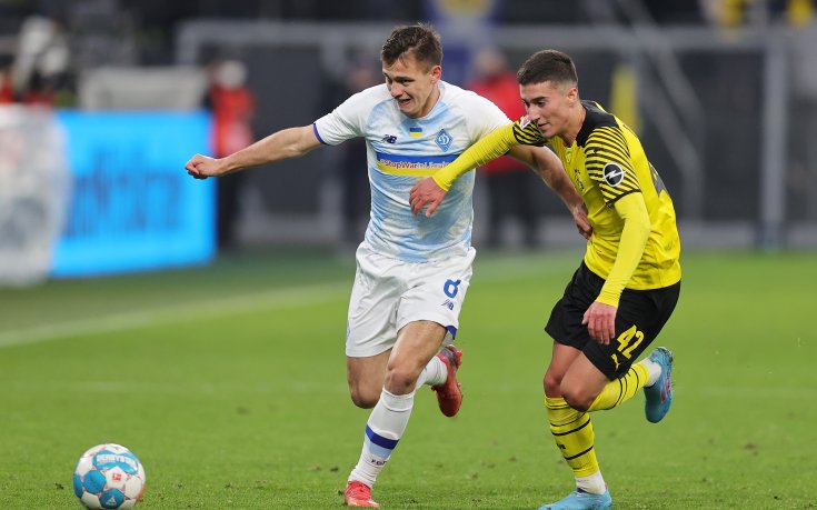 Динамо Киев надви Борусия Дортмунд в благотворителен мач за Украйна