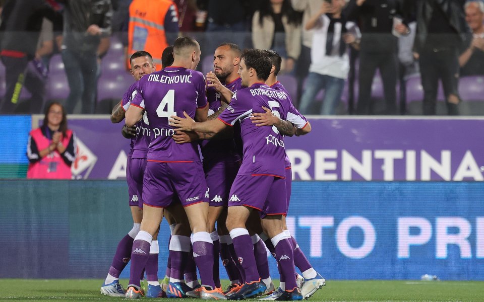 Фиорентина постигна безценна победа с 2:0 в домакинството си на