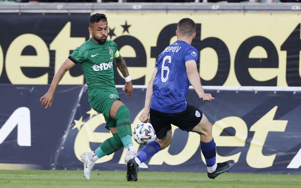 Лудогорец победи Черно море с 1:0 в мач от предпоследния