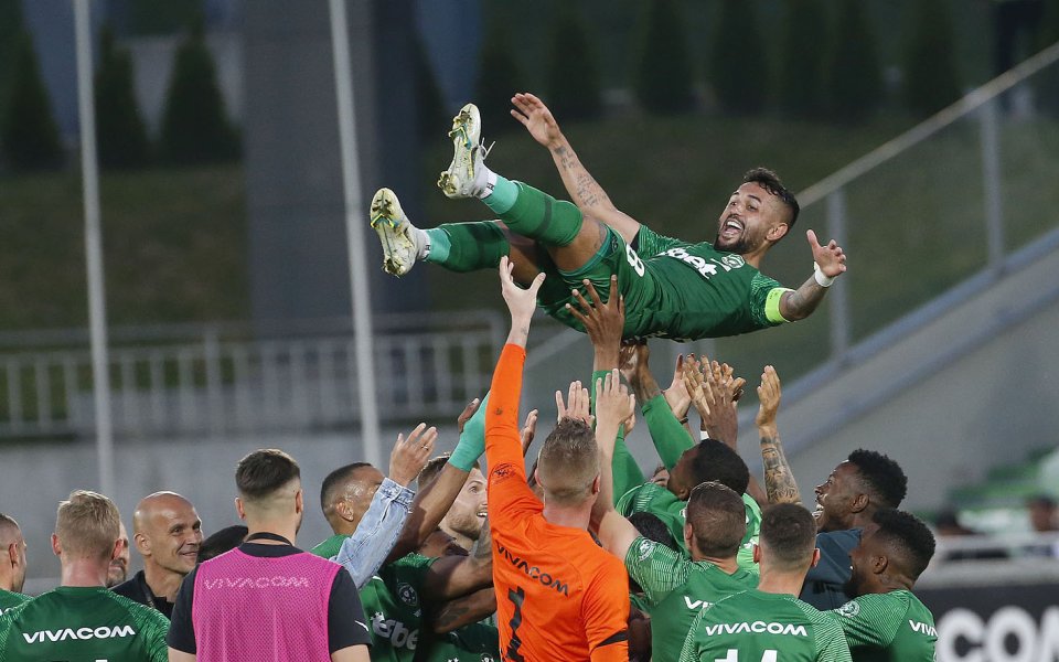 Лудогорец вдигна 11-ата поредна титла в efbet Лига